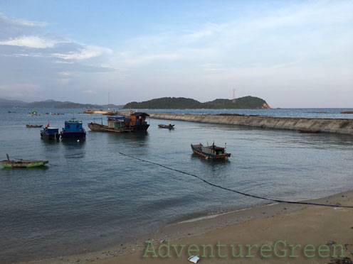 The Co To Island in Quang Ninh in June