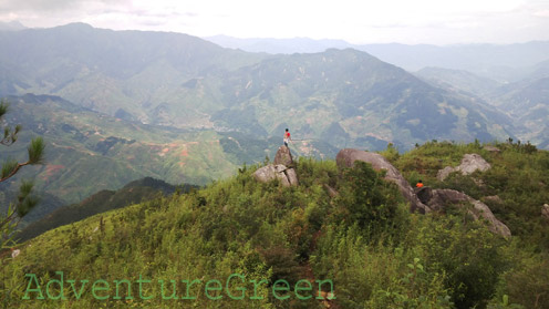 The wild mountains at Ta Xua