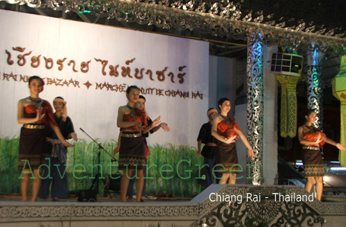 Chiang Rai bazaar performance