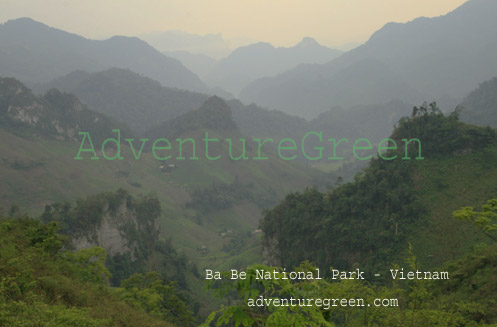 Ba Be National Park in Bac Kan Province, Vietnam
