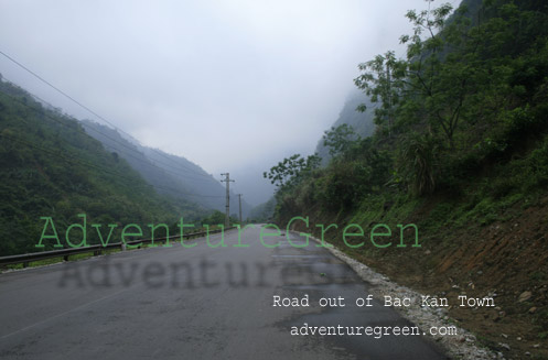 Road at Bac Kan