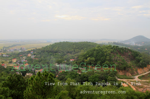 View from Phat Tich Pagoda, Bac Ninh