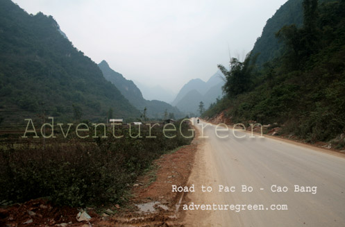 Road to Pac Bo Cao Bang, Vietnam