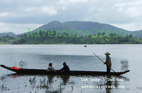 Lak Lake in Daklak Vietnam