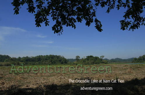 The Crocodile Lake at the Cat Tien National Par, a good birding site