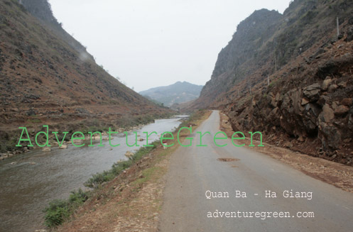 The Mien River at Quan Ba, Ha Giang