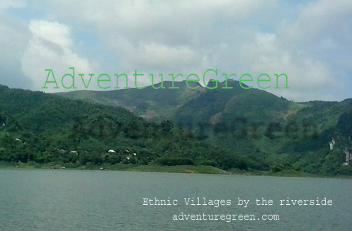 Da River in Hoa Binh, Vietnam