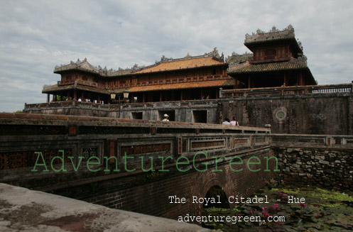 The Royal Citadel in Hue, Vietnam