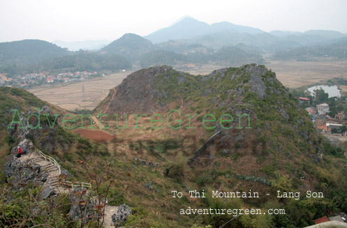 To Thi Mountain, Lang Son City, Vietnam