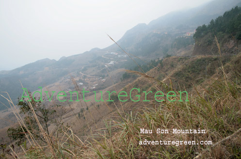 Mau Son Mountain in Lang Son Vietnam