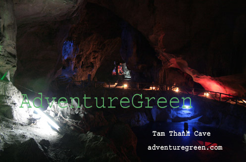 Further inside the cave of Tam Thanh Cave in Lang Son Vietnam