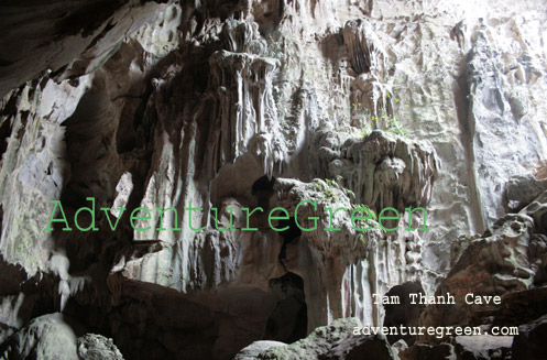 The exit of the Tam Thanh Cave in Lang Son Vietnam