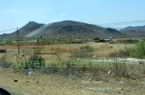 Desert in Ninh Thuan Vietnam