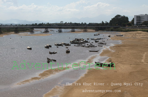 The Tra Khuc River - Quang Ngai - Vietnam