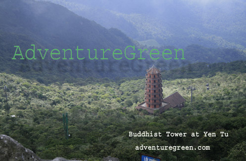 A Buddhist Tower at Yen Tu Quang Ninh Vietnam