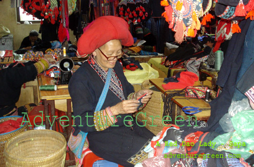 Red Dao in Sapa Vietnam