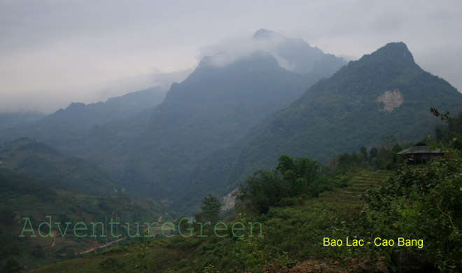 Mountains at Khanh Xuan, Bao Lac, Cao Bang