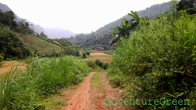 A concealed valley