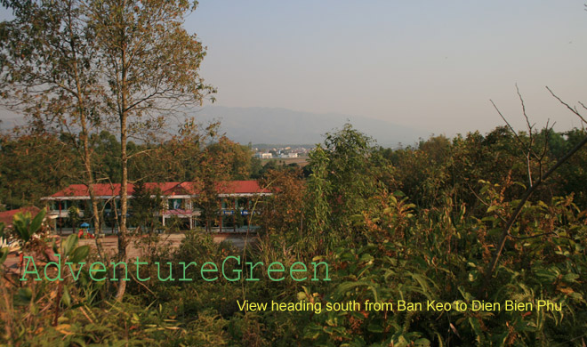 View of Dien Bien Phu City from Ban Keo