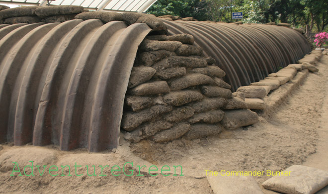 The French commander bunker at Dien Bien Phu