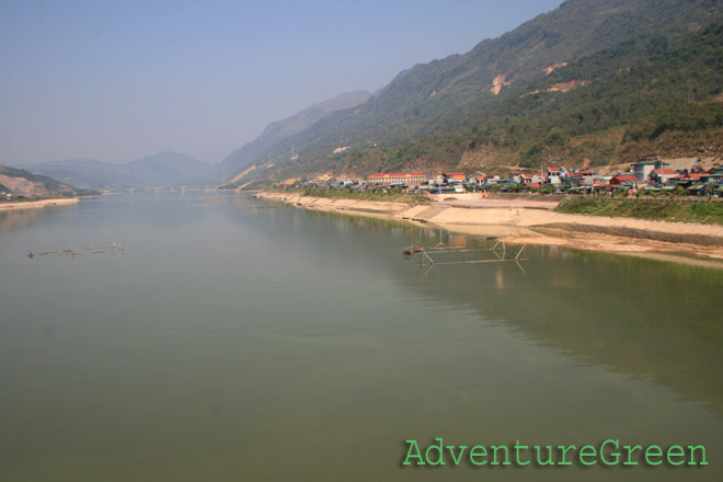 Scenic landscape at Muong Lay, Dien Bien