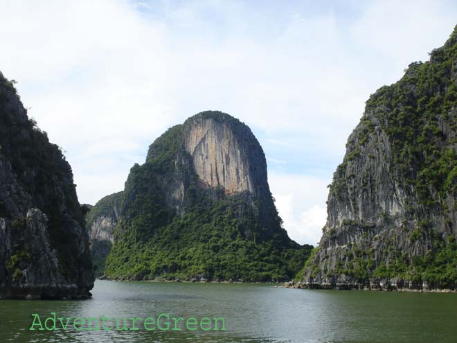Island on Halong Bay Vietnam