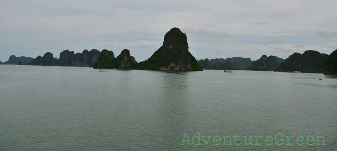 Halong Bay on a day in May