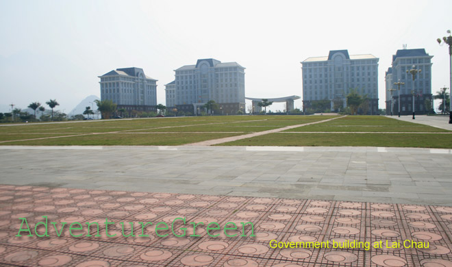 Government buildings at Lai Chau