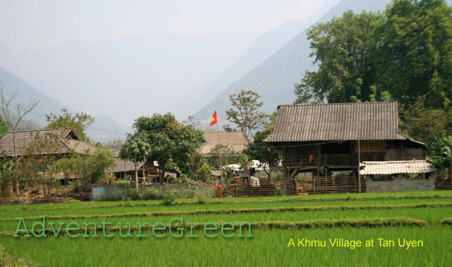 A Khmu village near Tan Uyen Town