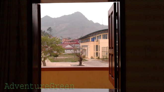 Mountains viewed from my room's window