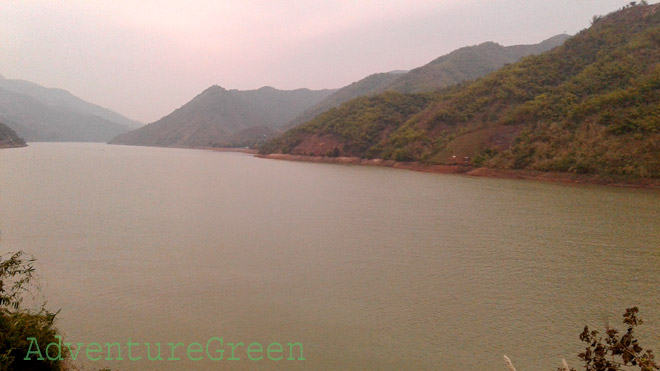 The Da River at Ta Khoa, Bac Yen, Son La