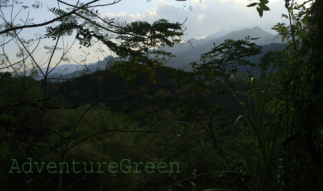 Mountains at Pu Luong Nature Reserve