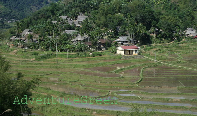 A Thai village near Pho Doan Township
