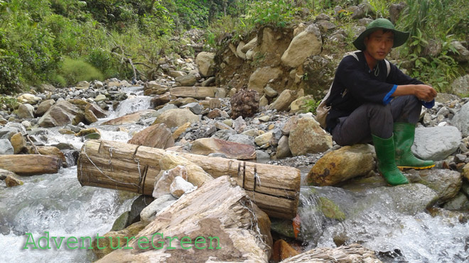 A refreshing river before our adventure concluded