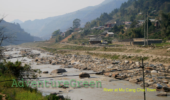 River at Mu Cang Chai Town