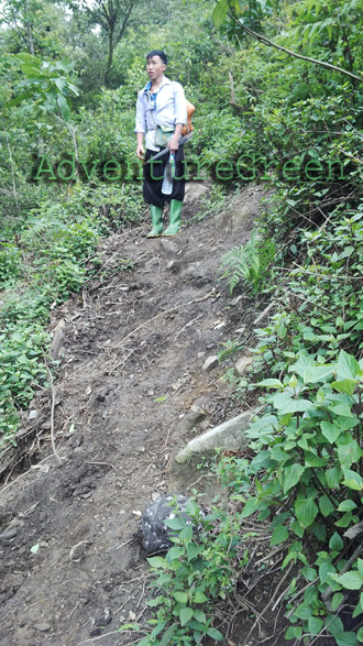 Thanh, my Hmong guide at Ta Chi Nhu, Tram Tau, Yen Bai