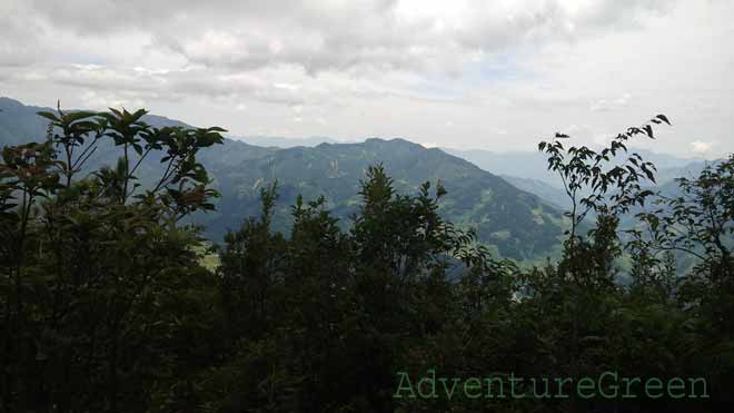 A lovely mountain view