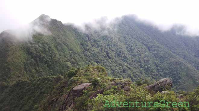 That was the hardest part of the adventure to the peak of the Ta Xua Mountain