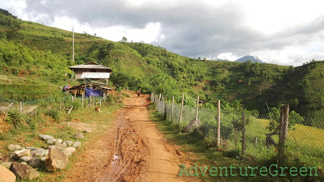 Natural landscape near the Ta Xua Mountain