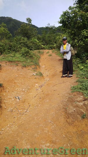 The starting point of the trek to the summit of the Ta Xua Mountain