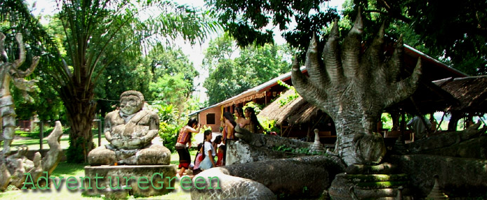 The Buddha Park at Vientiane, Laos