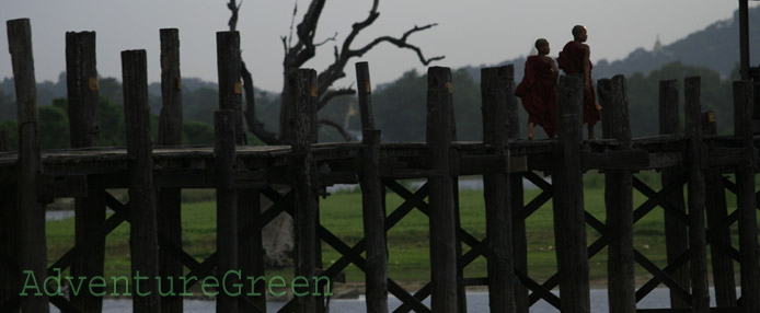 The Ubein Bridge, Mandalay, Myanmar