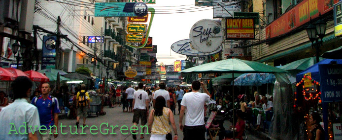 Khao San Road, Bangkok, Thailand