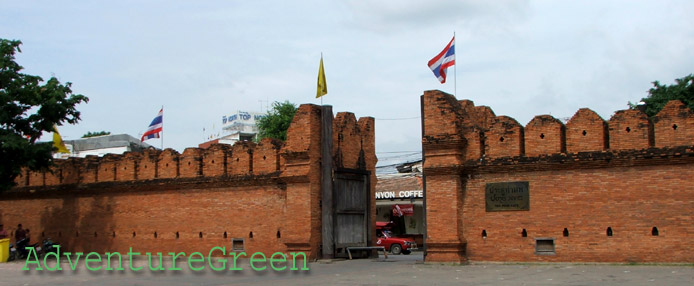 Tha Phae Gate at Chiang Mai, Thailand