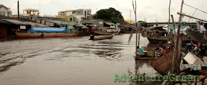 The Mekong River at Bac Lieu