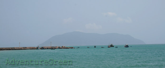 The Sea at the Con Son Island, Ba Ria Vung Tau Province