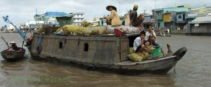 Cai Rang Floating Market, Can Tho, Vietnam