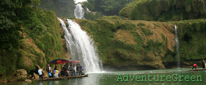 The Ban Gioc Waterfall, Trung Khanh, Cao Bang