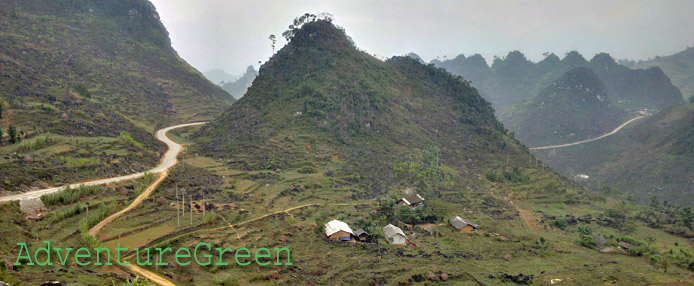 Sublime mountains at Dong Van Karst Plateau