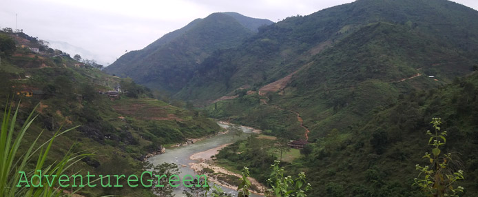 The Nhiem River at Meo Vac, Ha Giang